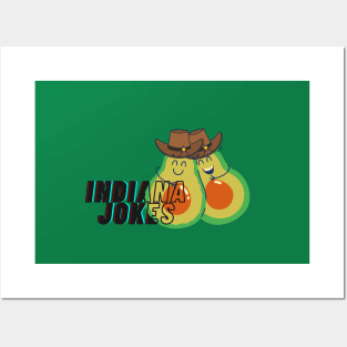 indiana jokes Posters and Art